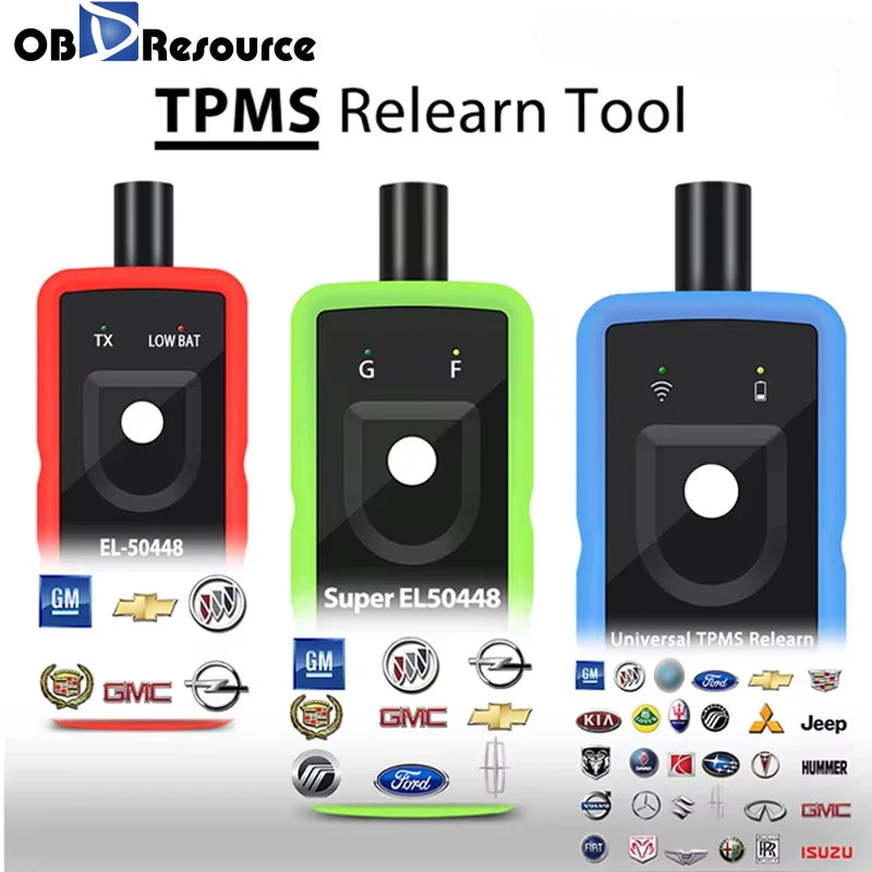 Universal TPMS Reset Tool for Ford, GM, Jeep & BMW
