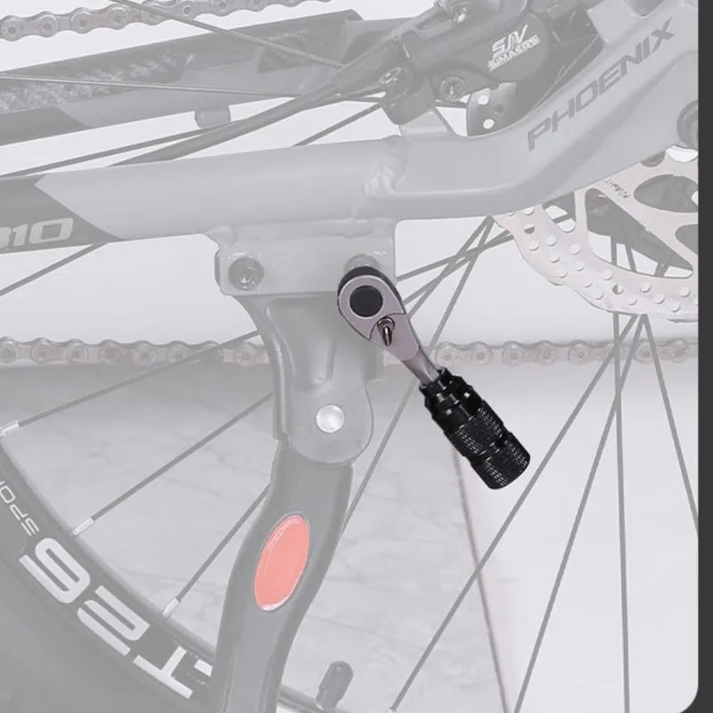 Bicycle Bike Repair Tool Kit Ratchet Torque Wrench Pedal Tool Tire Levers Mini Bike Pump Portable Cycling Maintenance Tools Set
