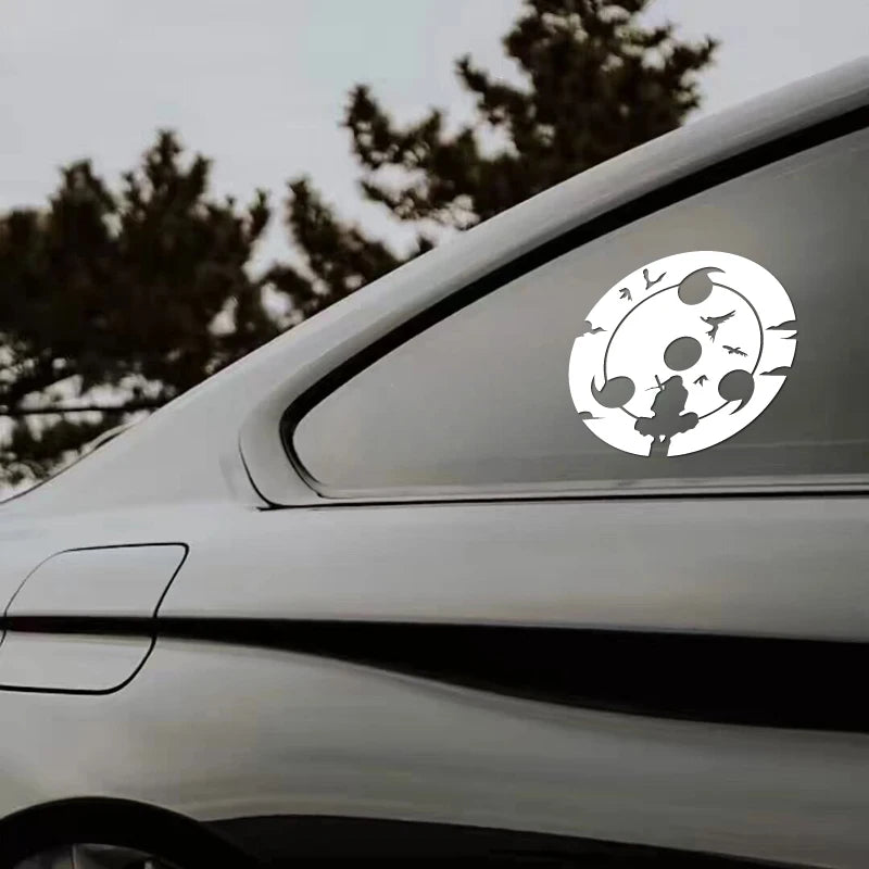 Uchiha Itachi Sharingan Car Decal - Durable Vinyl Sticker for Car - image 2