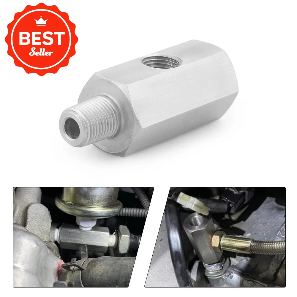 Universal Oil Pressure Sensor Adapter for 1/8 NPT, M10, M12, M14