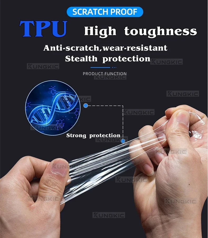 TPU Smoke Headlight Protection Film for 2015-2017 Ford F150 Mustang - image 9