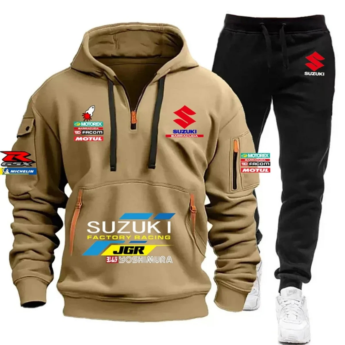 Suzuki Hoodie & Athletic Pants Two-Piece Set - image 10