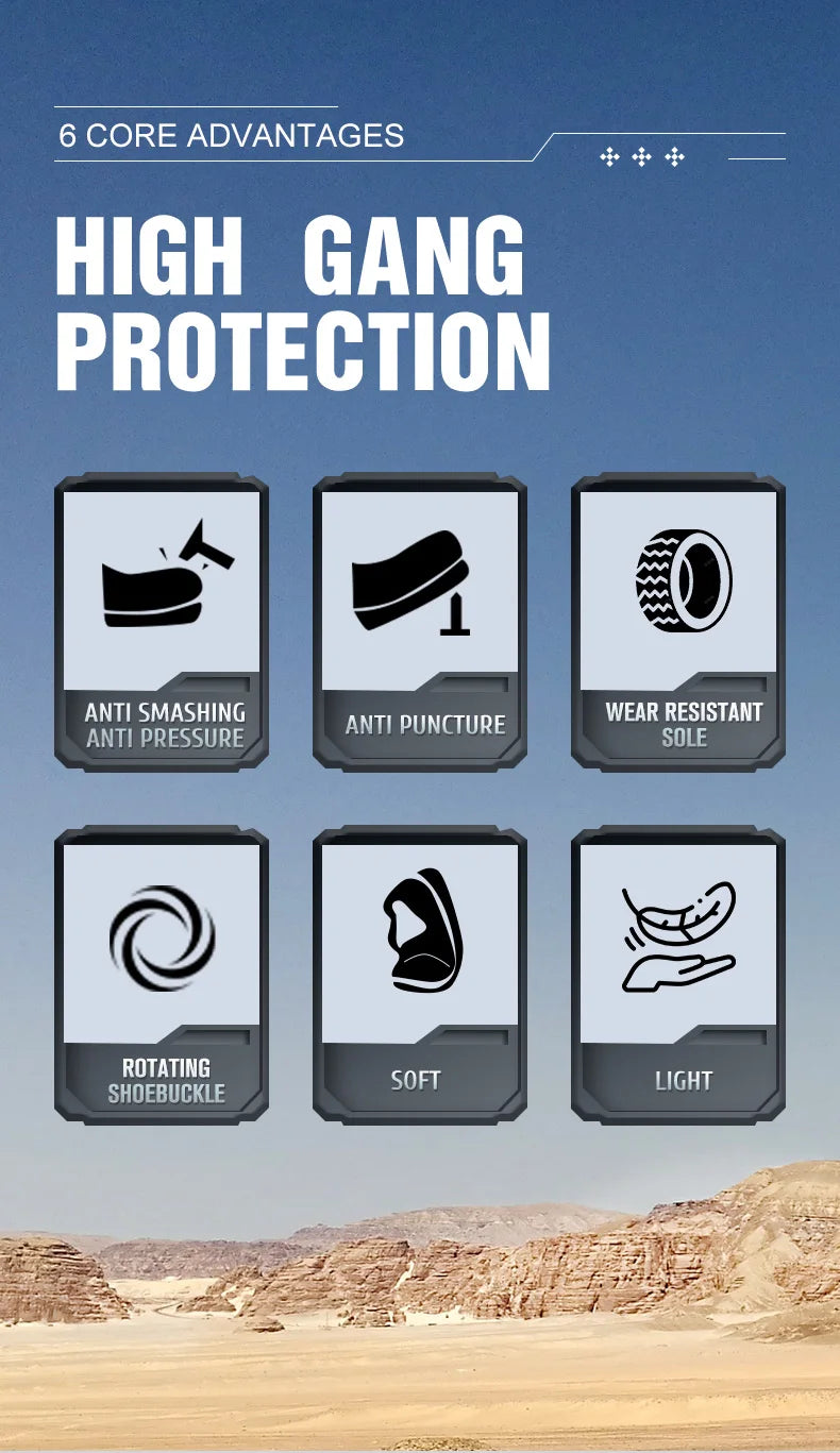 Waterproof Steel Toe Work Boots with Kevlar Insoles - image 9