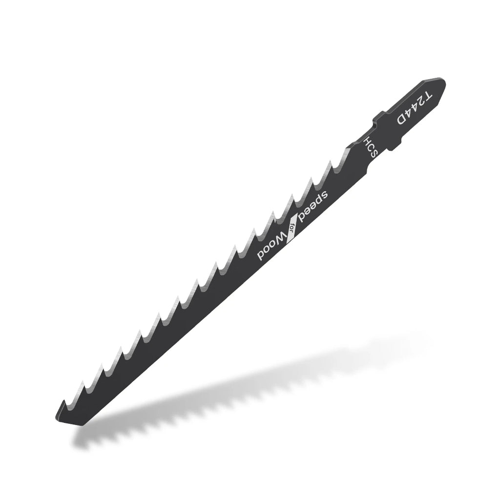 5-Piece Reciprocating Jigsaw Blades – HCS T-Shank Assorted