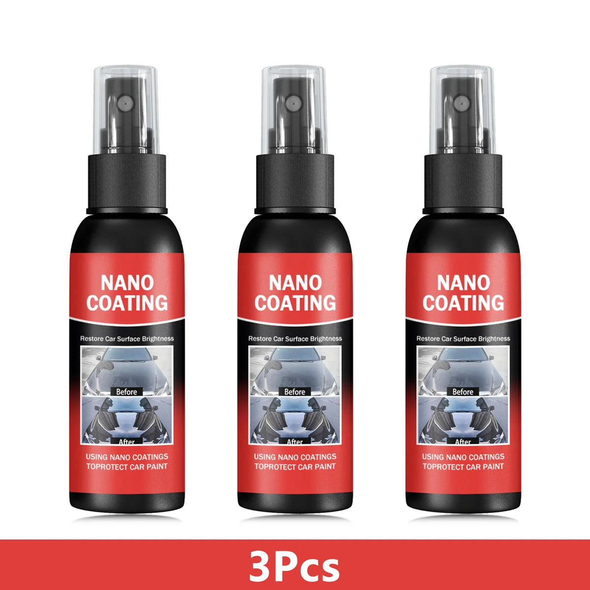 Car Nano Coating Paint Protection Kit - Scratch Repair Tool - image 13