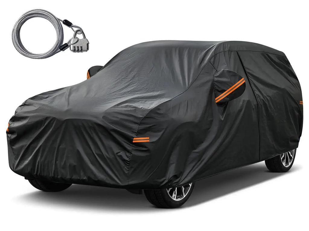 Kayme 210T Zippered Waterproof Car Cover, All-Weather - image 17