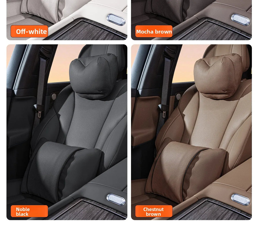 Perforated Artificial Leather Car Headrest or Backrest Cushion