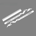 4x4 Off Road Mountain Hood and Side Decal Set, 3 pcs