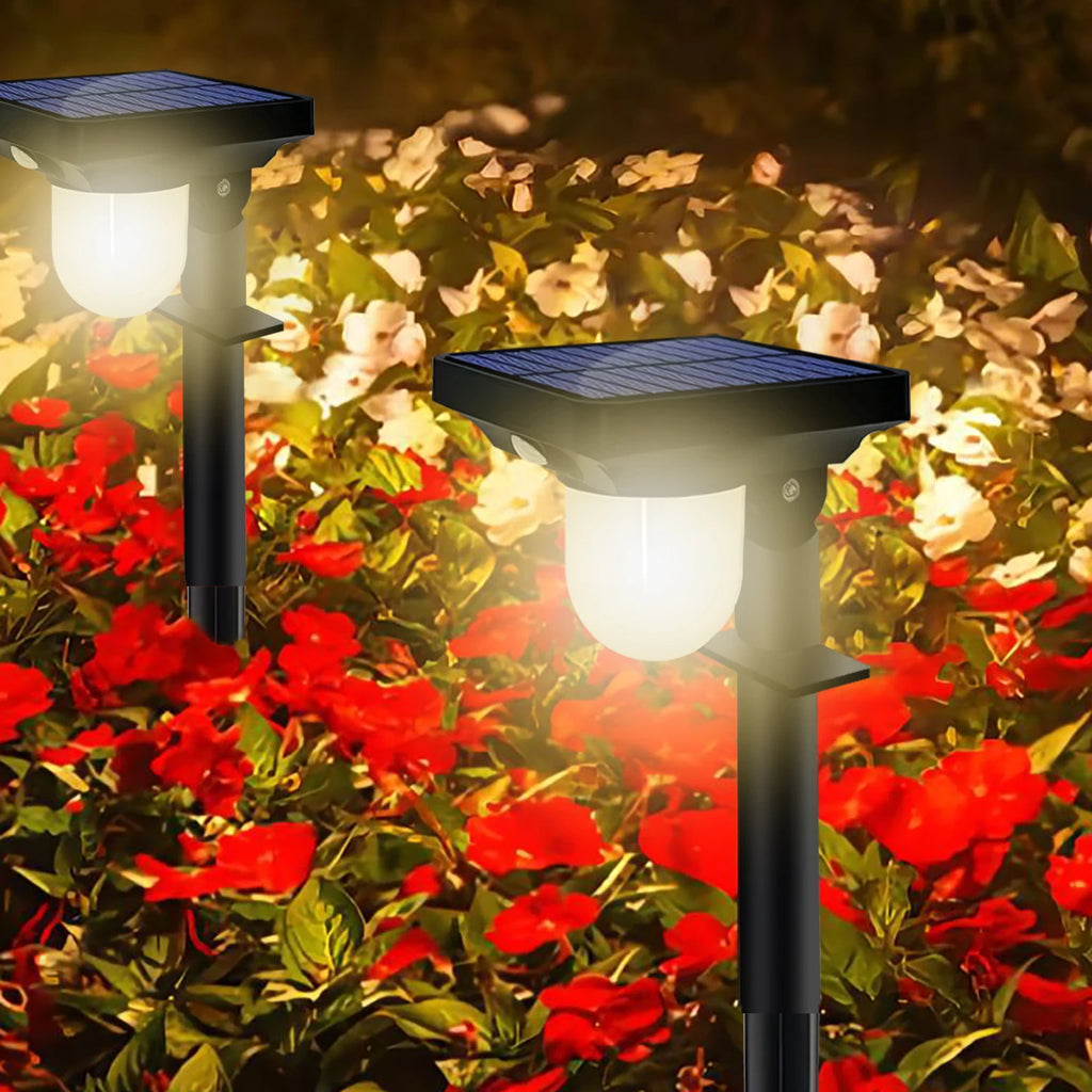 Solar Wall Lamp with Motion Sensor – Waterproof Pathway Light