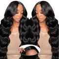 Burmese Curly Human Hair Wig, 13x4 Transparent Lace Front, Pre-Plucked