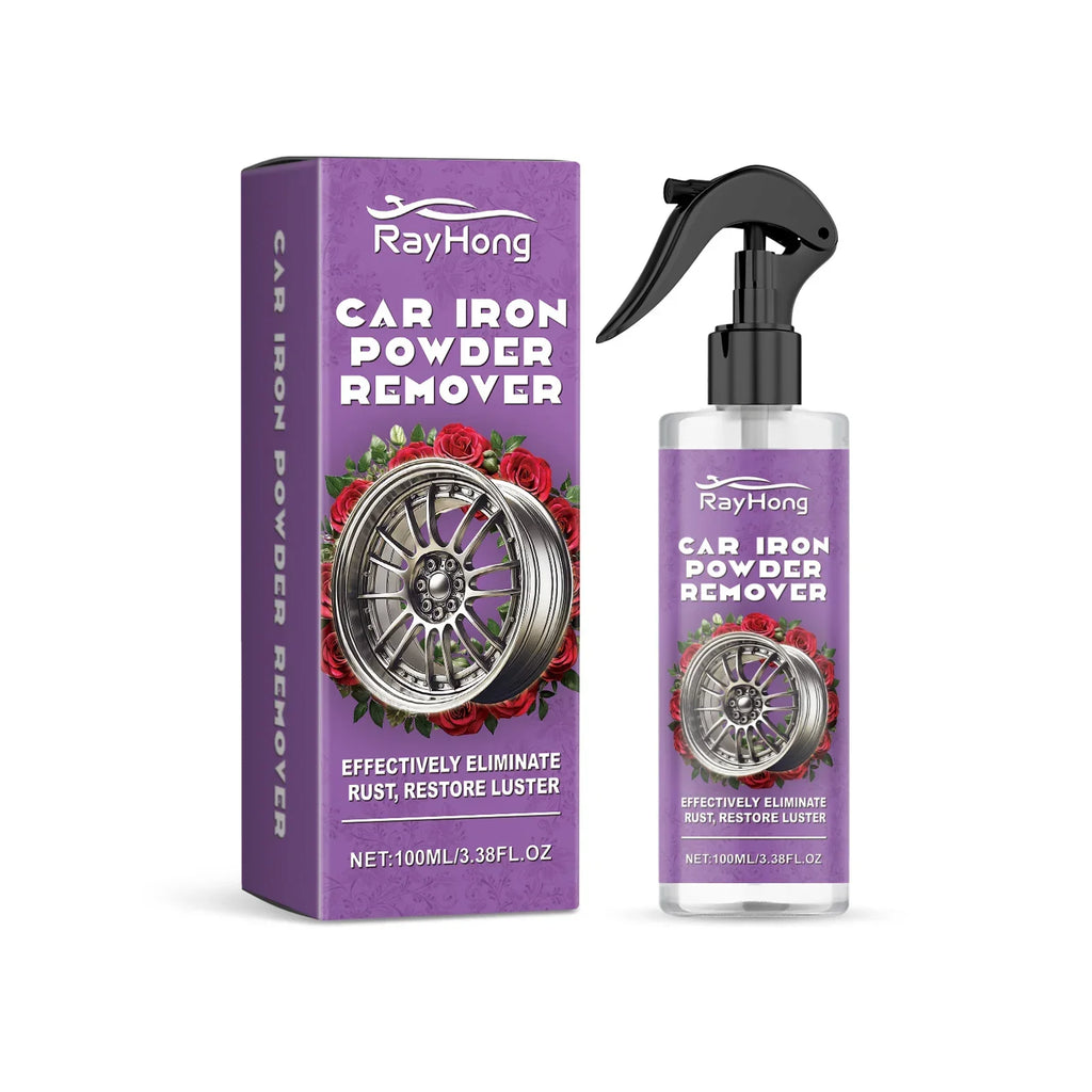 Iron Powder Remover Spray for Car Paint and Wheels