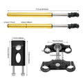 29" Length Front Forks Shock Triple Tree Clamp Set for Dirt Pit Bike 45/48mm