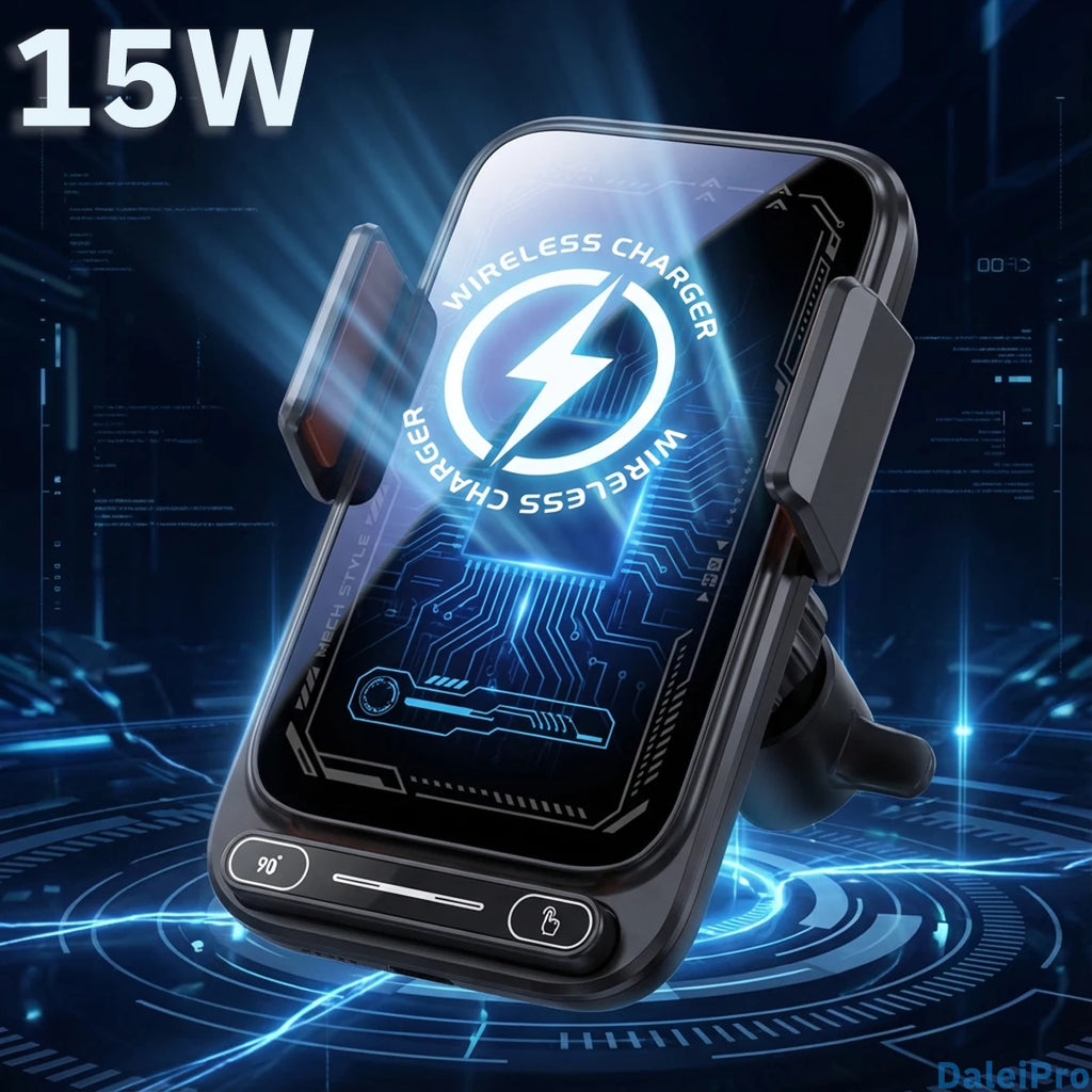15W Wireless Car Phone Charger Mount for Ford F-150 Raptor 2019-2020 - image 30