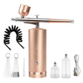 Airbrush with Compressor Paint Spray Gun Airbrush Painting Mini Spray Gun for Paint Modeling Crafts Airbrush Kit with Compressor