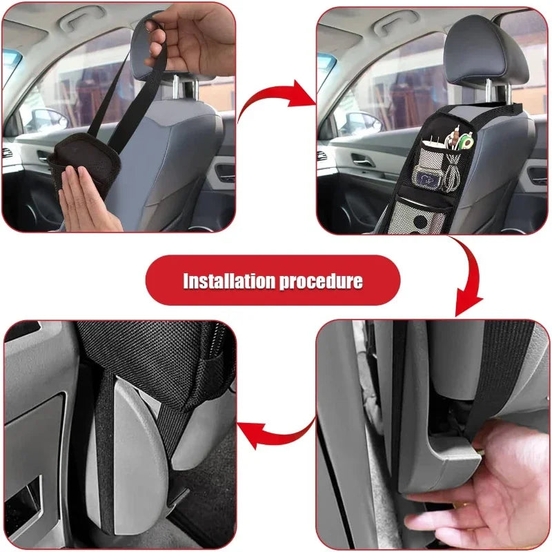 Car Seat Organizer Pocket – Auto Interior Storage Solution - image 12