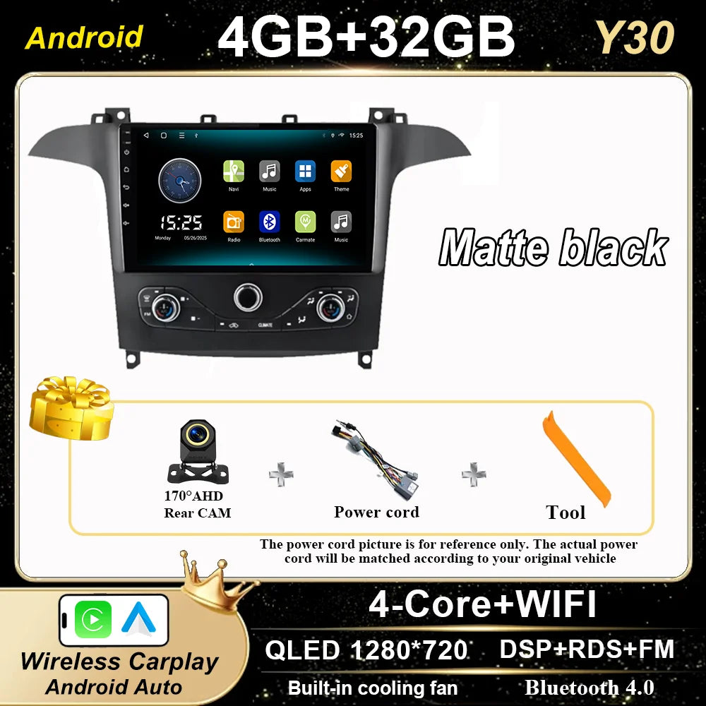 9-Inch Android Car Stereo for Ford S-Max & Galaxy - image 29