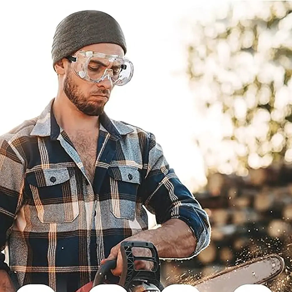 Anti-Fog Safety Goggles – Fit Over Eyeglasses