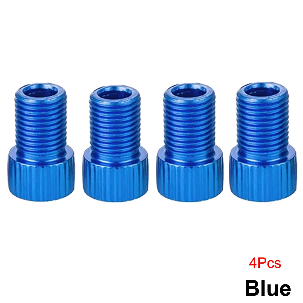 Presta to Schrader Valve Adapter, 4 Pcs, for Standard Pumps