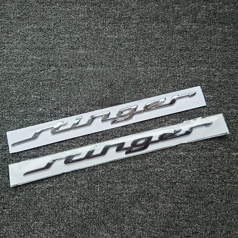 3D Script Lettering Rear Trunk Sticker for Kia, 355mm