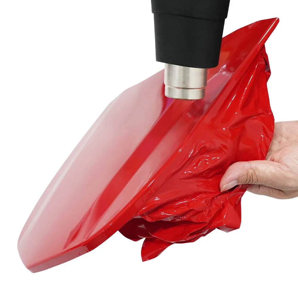 Glossy Red Car Vinyl Wrap Roll – Bubble Free PVC Adhesive Film - image 3