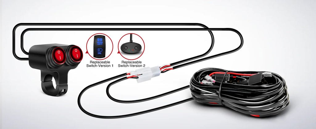 Nilight Dual Push-Button Handlebar Switch, 12V Waterproof - image 16