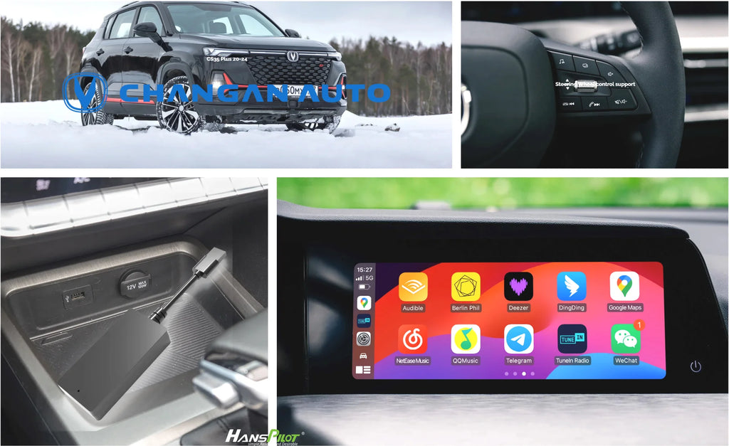 Wireless CarPlay & Android Auto Adapter for Changan CS35/Alsvin/Hunter - image 3