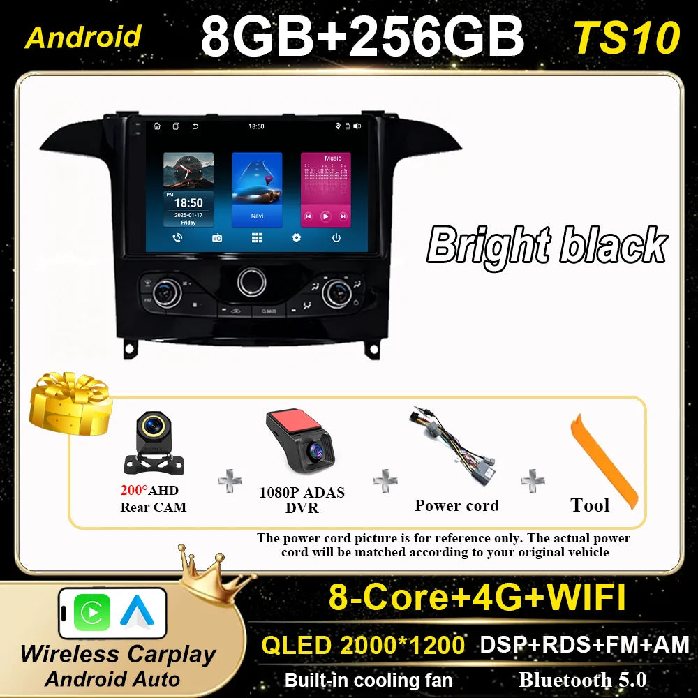 9-Inch Android Car Stereo for Ford S-Max & Galaxy - image 7