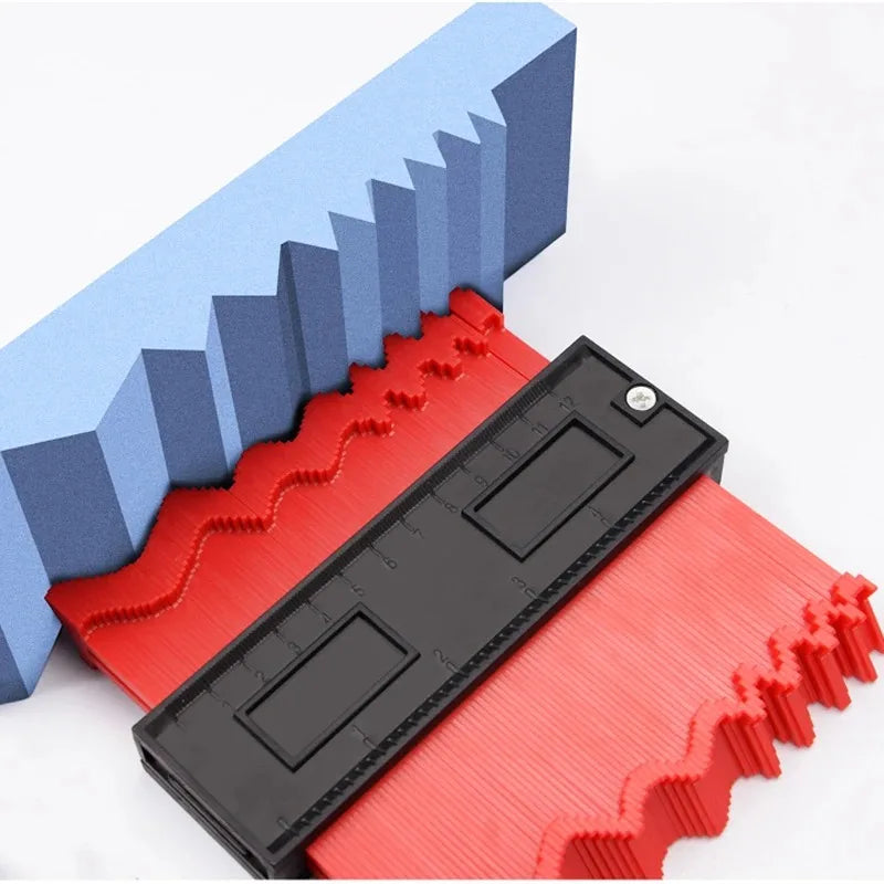 Contour Gauge Profile Duplicator for Woodworking Tile Cutting Template - image 3