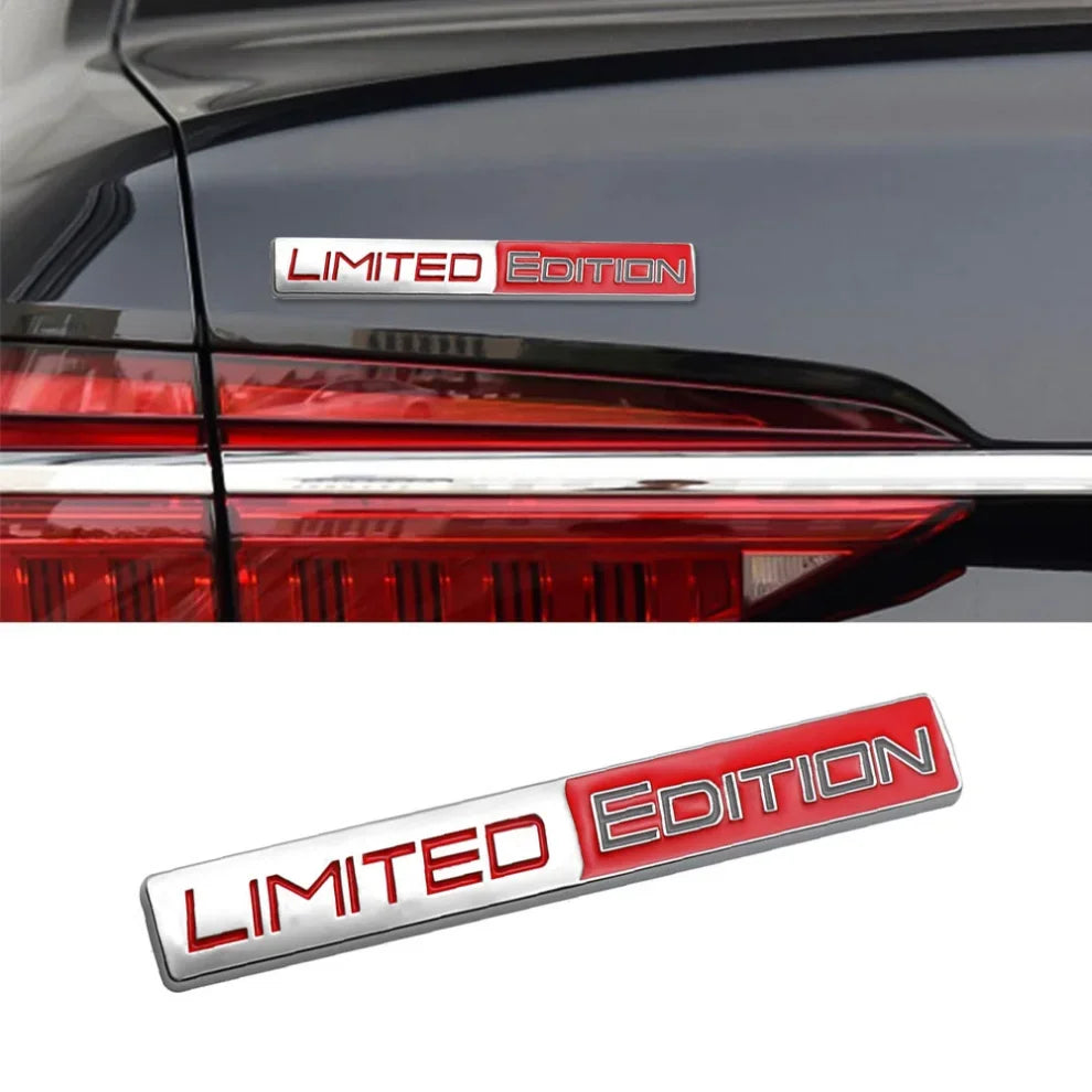 3D Limited Edition Aluminium Emblem Badge Decal for Car Trunk - view 6