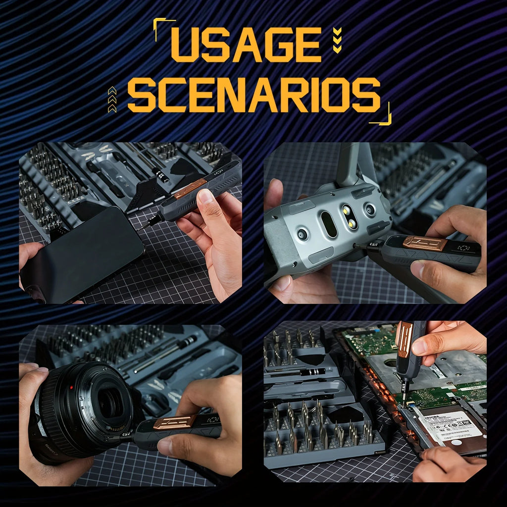 180-in-1 Precision Magnetic Screwdriver Set for Phone & PC Repair - image 3