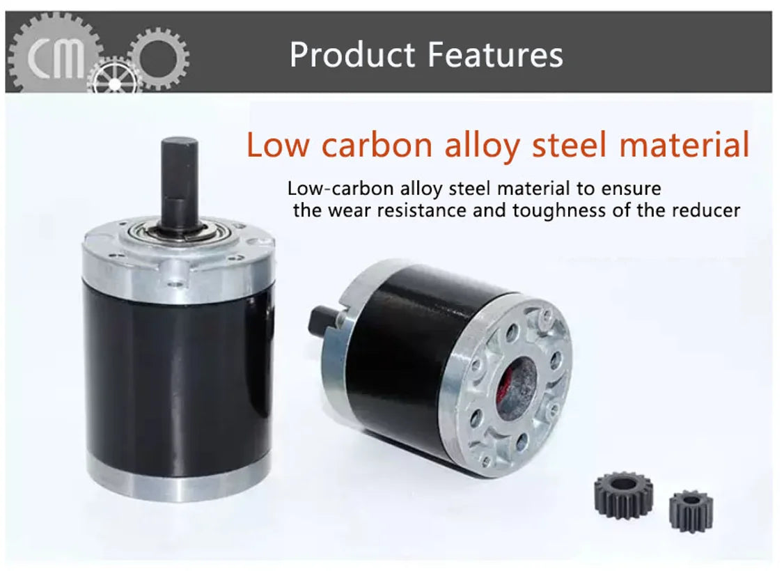 42mm Planetary Gearbox Reducer for 775, 795 and 895 DC Motors - view 11