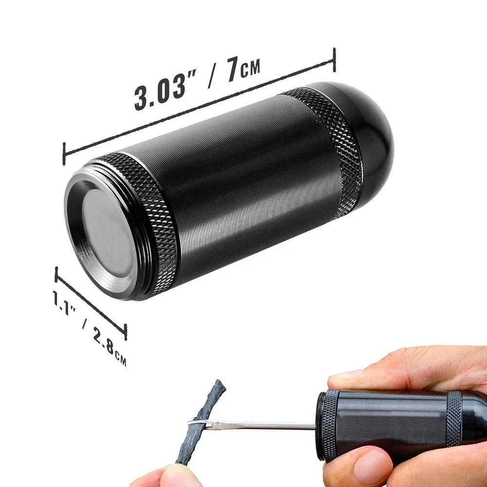Bike Tubeless Tire Repair Kit Portable Flat Fix with Rubber Strips for Road MTB Cycling Emergencies