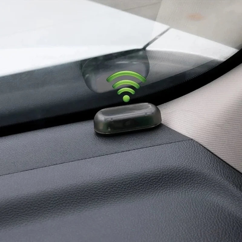Solar Powered Car Alarm Warning Light, USB Rechargeable Security LED - image 4