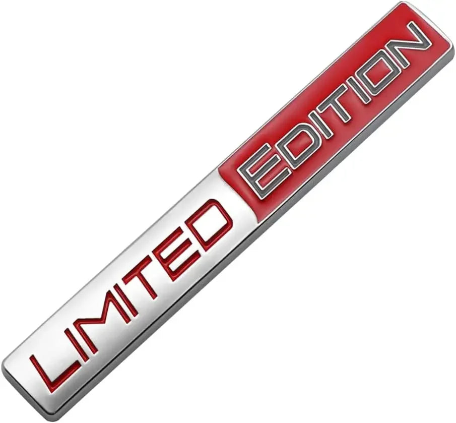 3D Limited Edition Aluminium Emblem Badge Decal for Car Trunk - view 10
