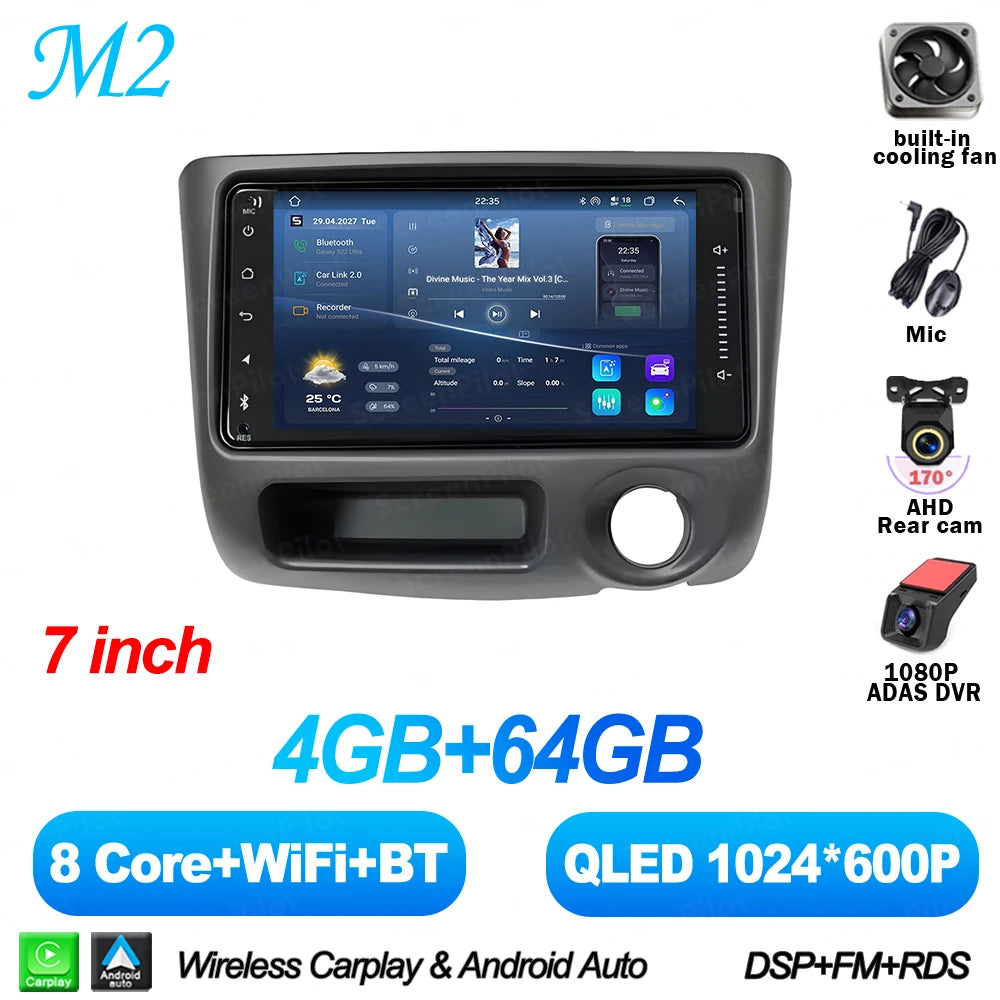 Toyota Vitz Yaris 1999-2005 7" Android 16 Multimedia Player - image 11