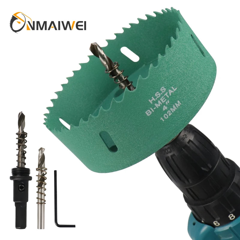 2"/3"/4" Bi-Metal Hole Saw Kit with Arbor
