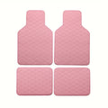Waterproof PU Leather Car Floor Mat Set – 4 Piece - image 9