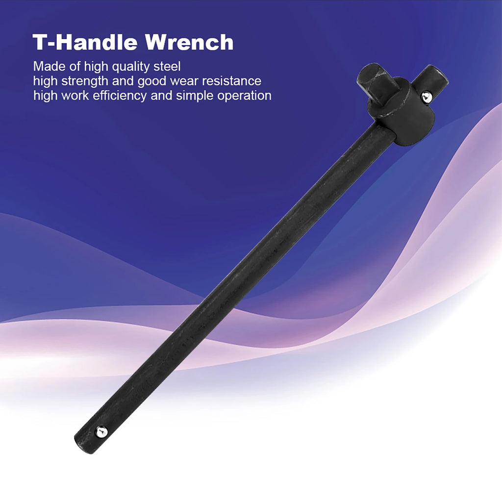 Sliding T Handle Socket Wrench Breaker Bar Heavy Duty Steel Sliding T handle Wrench Steel T handle Wrench T handle Socket Wrench