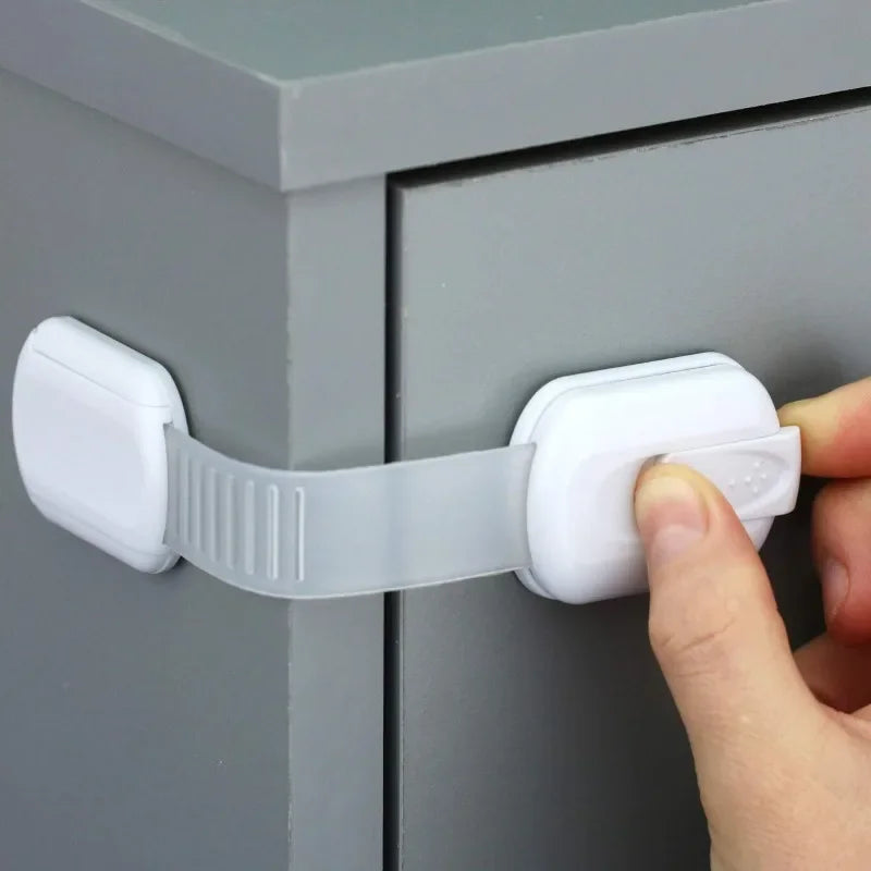 Adhesive Baby Safety Locks for Drawers & Cabinets - image 4