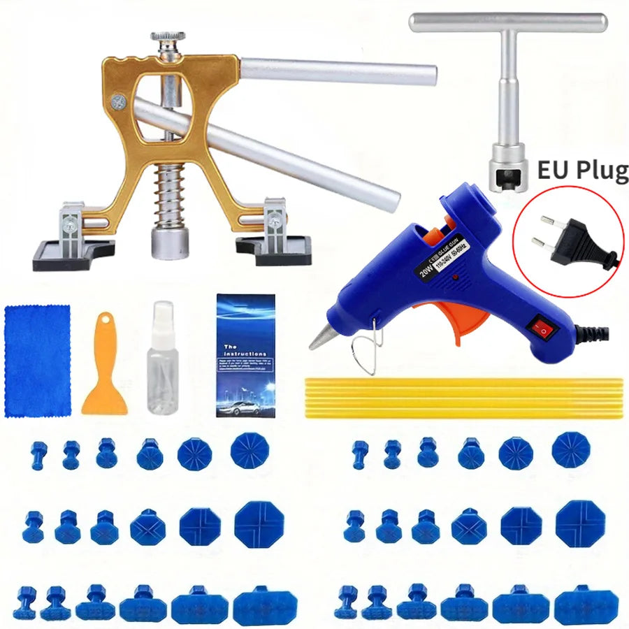 Car Body Dent Repair Kit with Glue Gun and Dent Puller