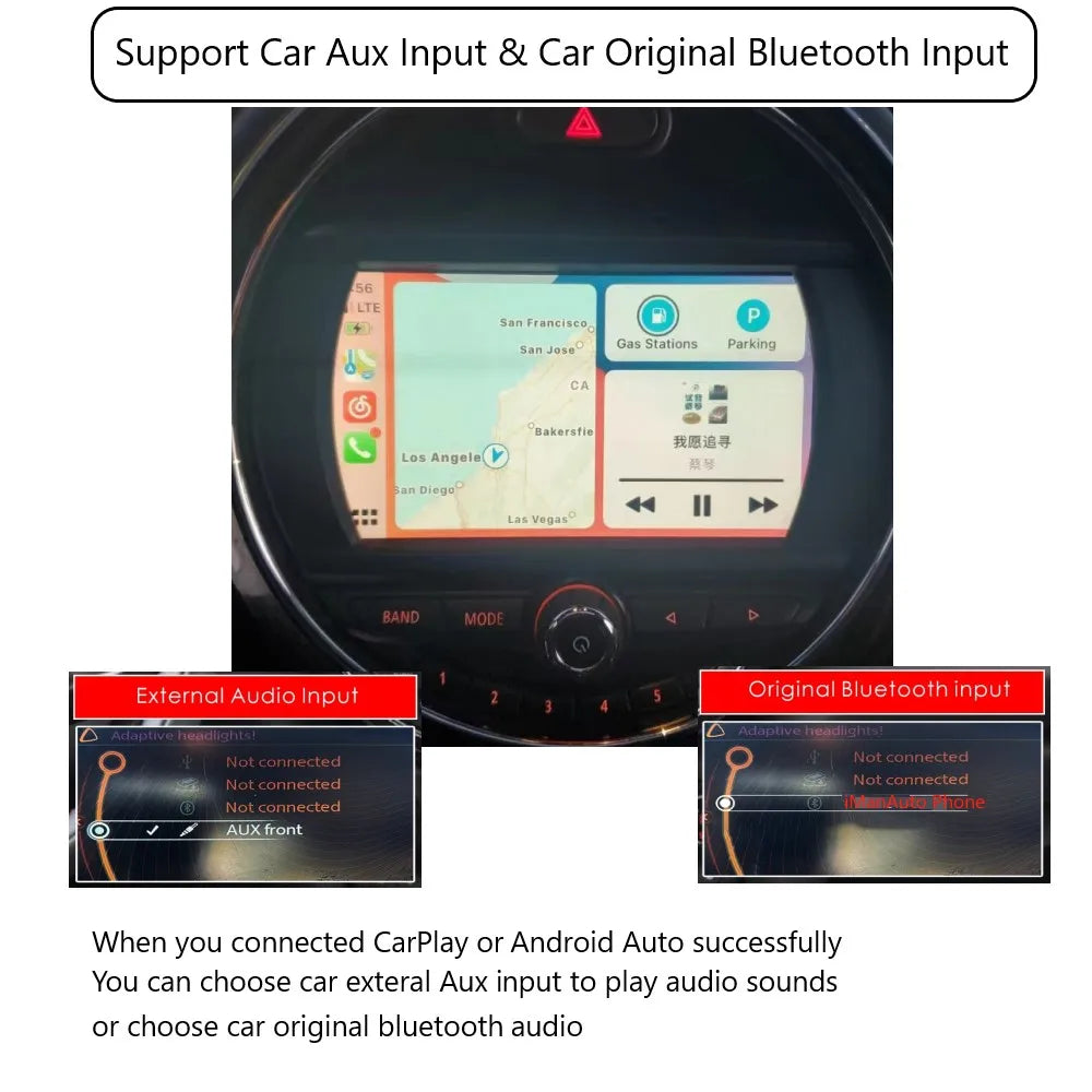 Wireless CarPlay & Android Auto for BMW Mini NBT 2013-2016 - image 3
