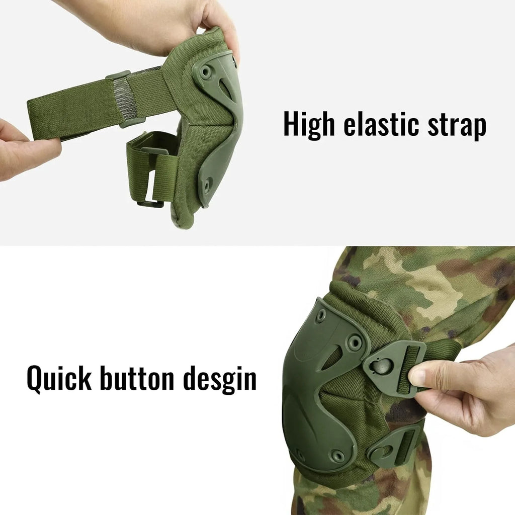 Tactical Knee & Elbow Protective Pads Set, 2-Piece - image 9