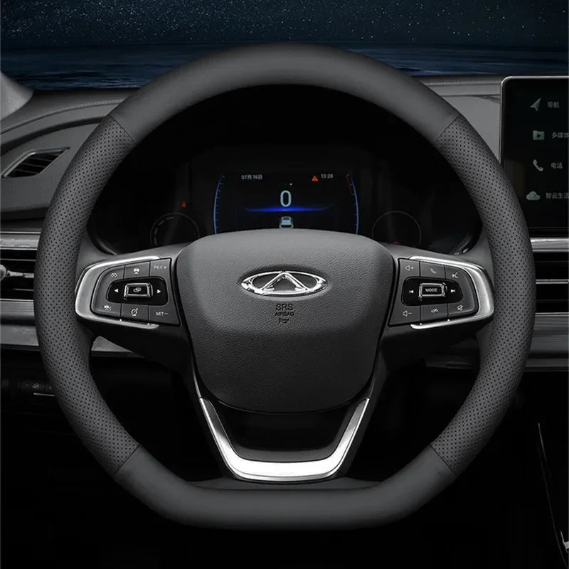 Ultra-Thin Universal Car Steering Wheel Cover, 37-38cm - view 4
