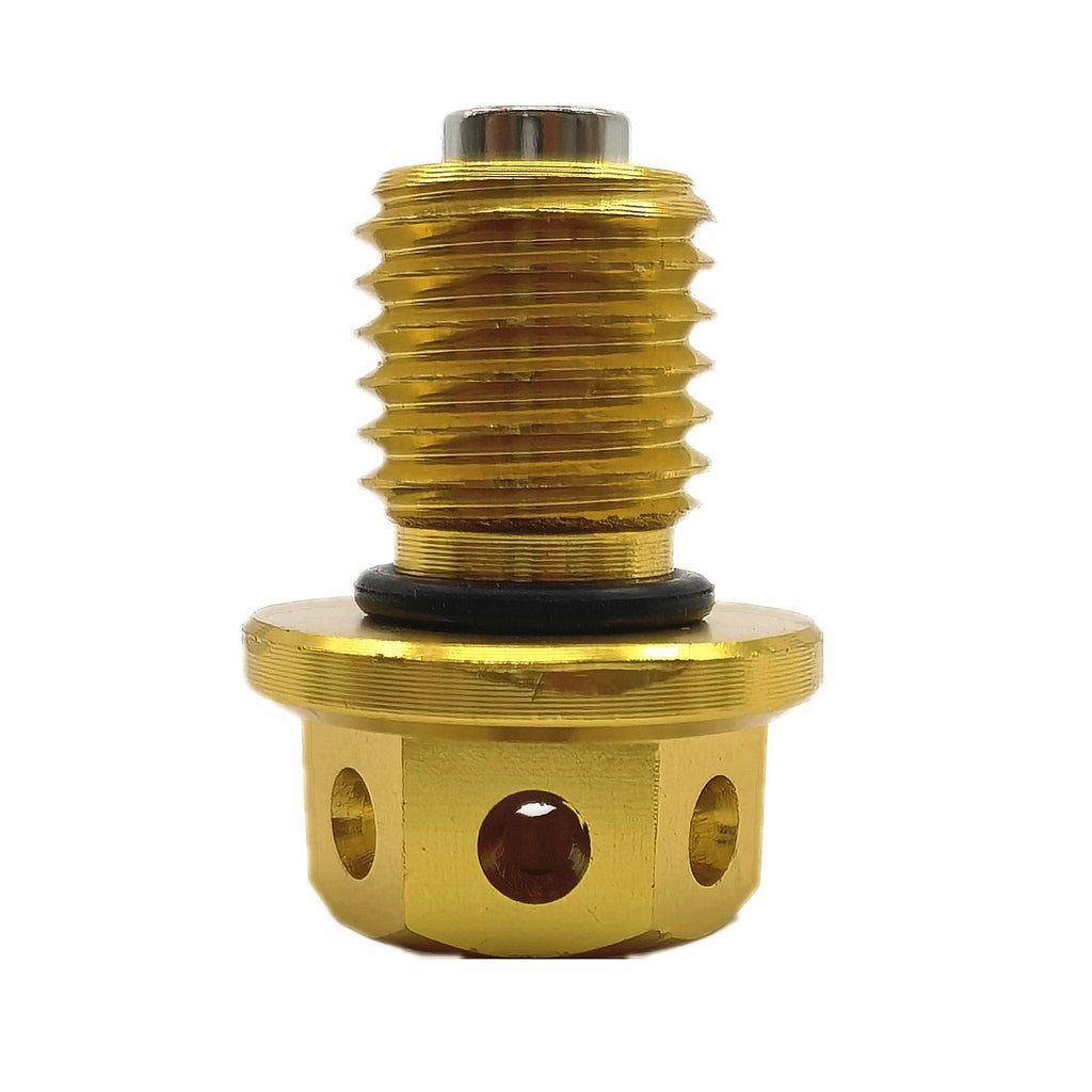 M12 x 1.5 Magnetic Oil Drain Plug and Washer for Honda Pit Bikes - view 6