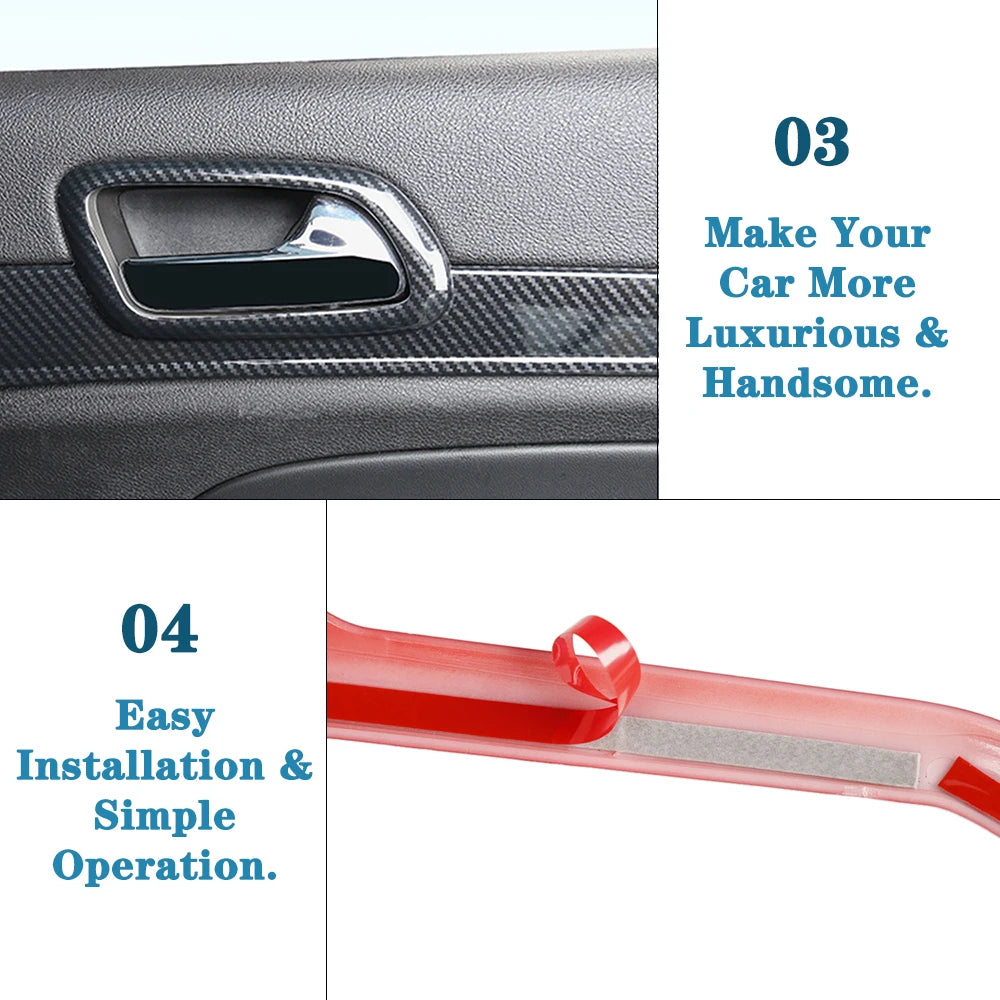 Car Center Console Panel Interior Handle Decoration Cover Trim for Jeep Grand Cherokee 2011-2016 2017 2018 2019 2020 Accessories