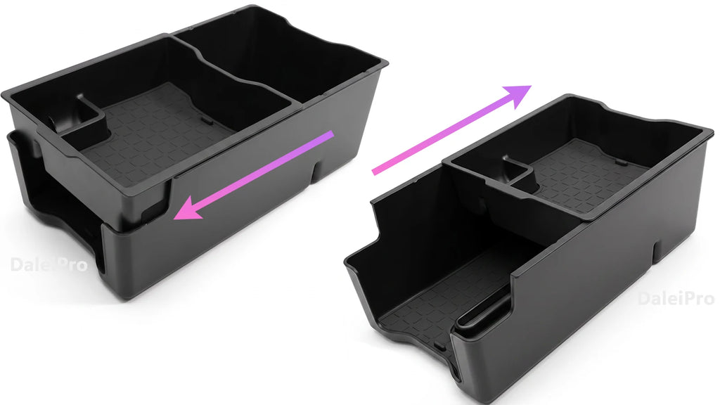 2-Layer Center Console Organizer for Toyota RAV4 XA60 2026-2027