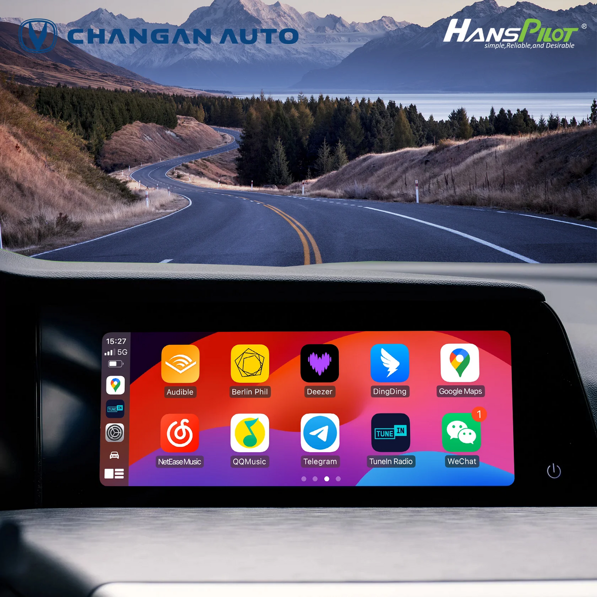 Wireless CarPlay & Android Auto Adapter for Changan CS35/Alsvin/Hunter - image 4
