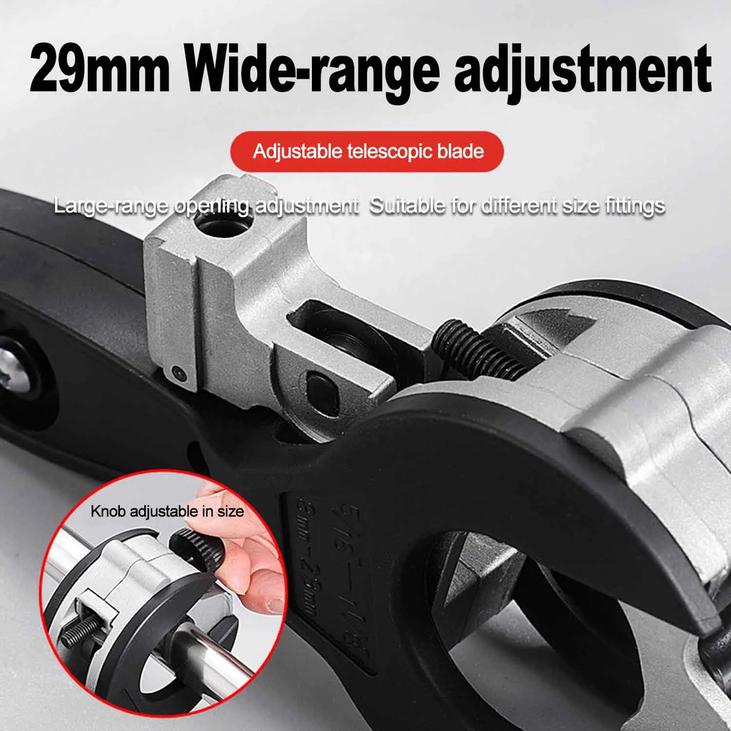Ratchet Pipe Cutter 6-23mm/8-29mm Copper Aluminium PVC - image 3