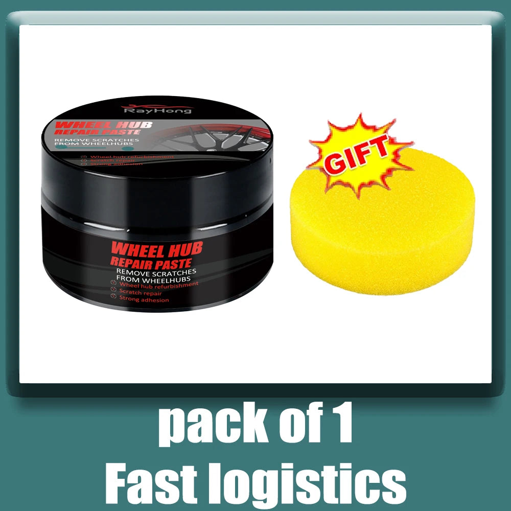 Wheel Rim Scratch Repair Paste – Black & Silver Car Touch Up - image 7
