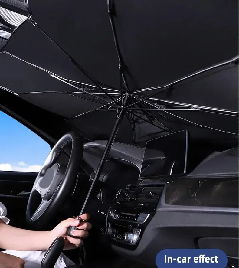 Car Windshield Sun Shade Umbrella or Curtain
